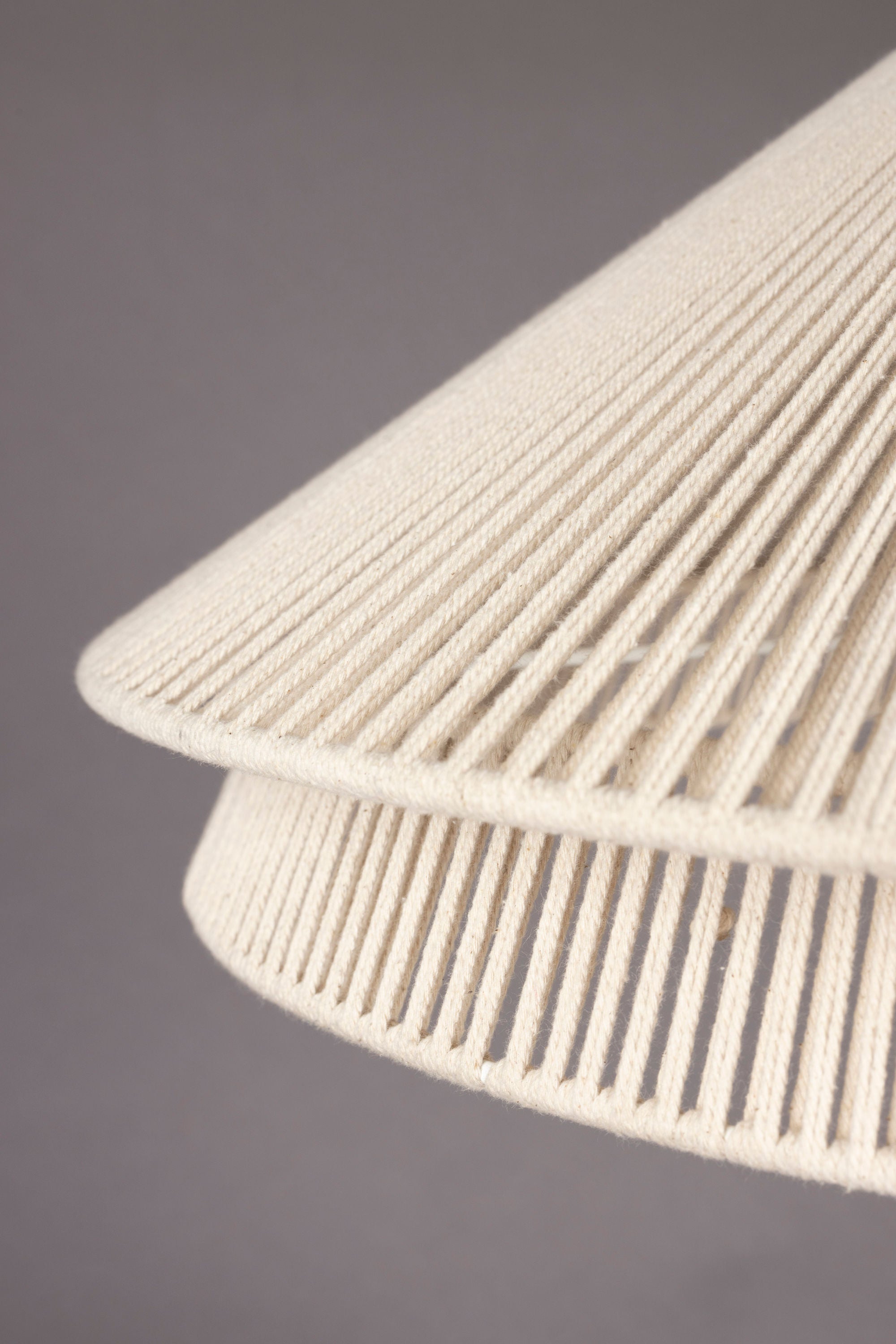Dutchbone Elon Natural Rope & Black Table Lamp